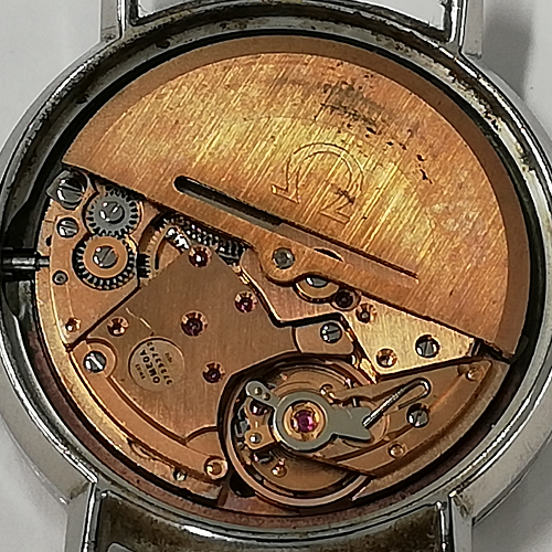 オメガ ジュネーブ アンティーク 自動巻き 腕時計のオーバーホール