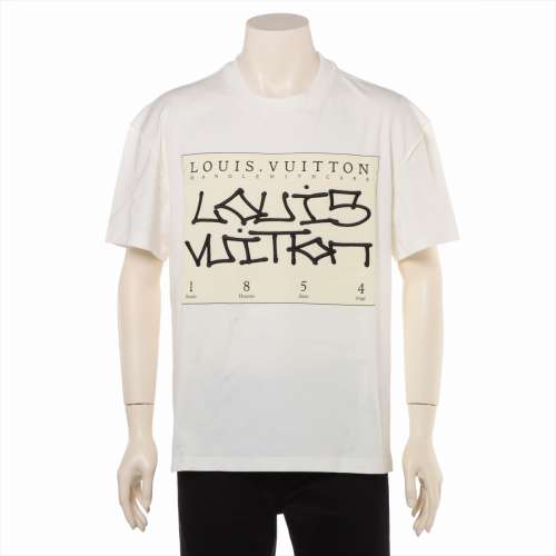 ヴィトン コットン Tシャツ 22AW S ホワイト ＳＡランク