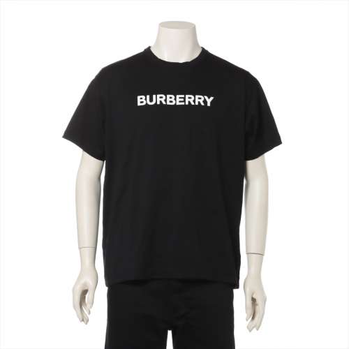 バーバリー コットン Tシャツ S ブラック ＡＢランク