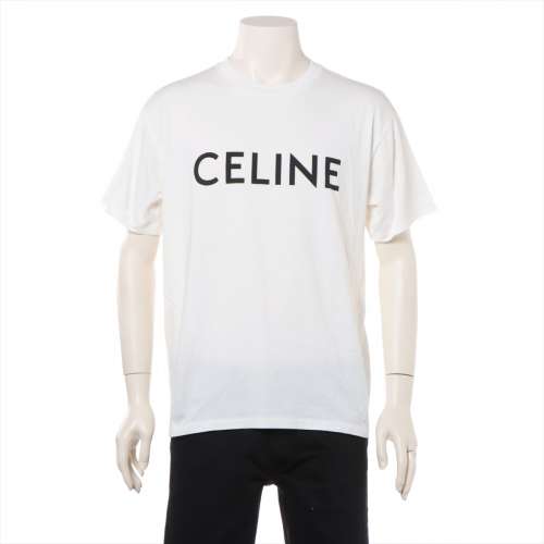 セリーヌ コットン Tシャツ XS ホワイト ＡＢランク
