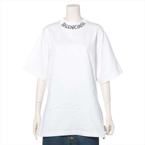 バレンシアガ コットン Tシャツ 20年 XS ホワイト ＡＢランク