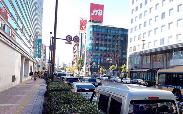 JR横浜駅西口からの道順4