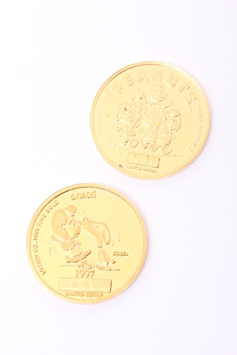 24金(K24・純金) コイン 重量15.6g