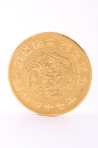 24金(K24・純金) 記念メダル1枚 総重量27.1g