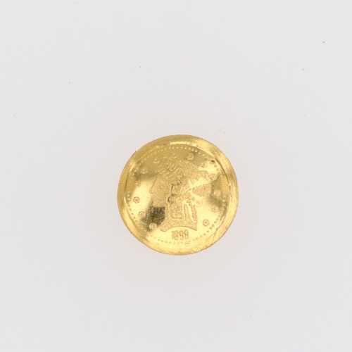 22金(K22) 金貨 0.5g