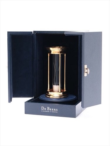 デビアス ダイヤモンドミレニアムアワーグラス 砂時計 世界限定品
