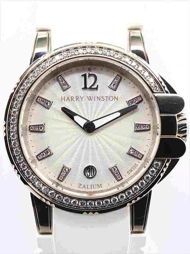 ハリー・ウィンストン オーシャンスポーツ クオーツ 411-LQ36Z ベゼルダイヤ装飾