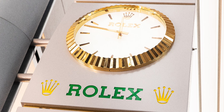 ロレックス 壁掛け時計メンズ - 腕時計(アナログ)