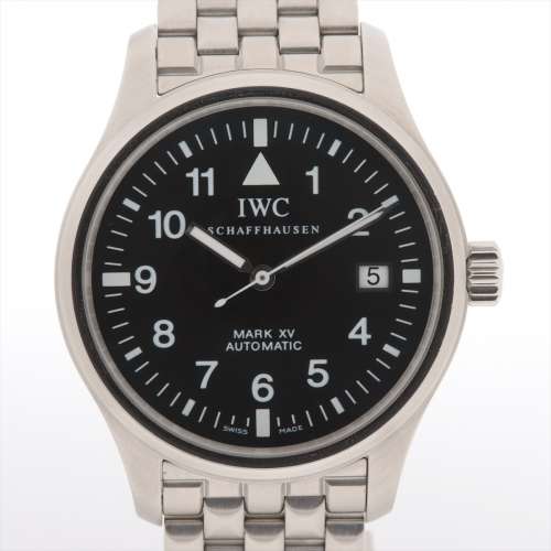 IWC マーク15 IW325307 SS AT 黒文字盤