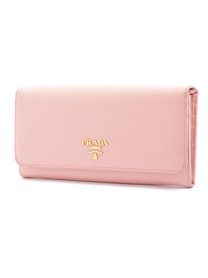 PRADA ピンク財布 - 折り財布