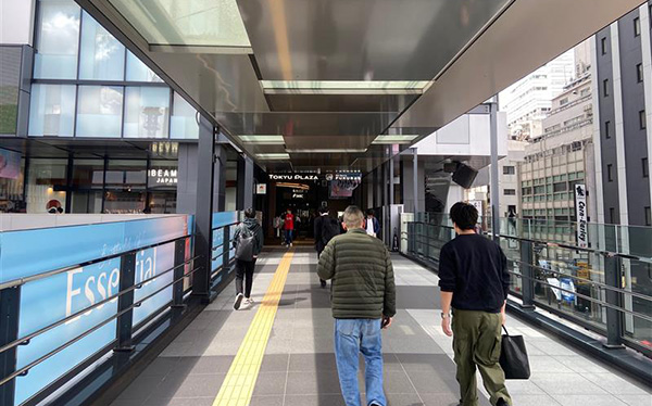 JR線渋谷駅からの道順5