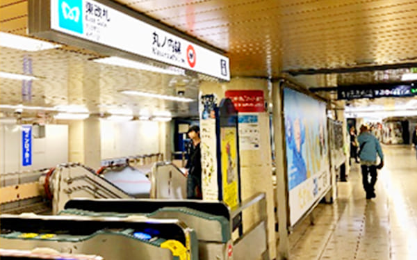 丸の内線新宿駅からの道順1