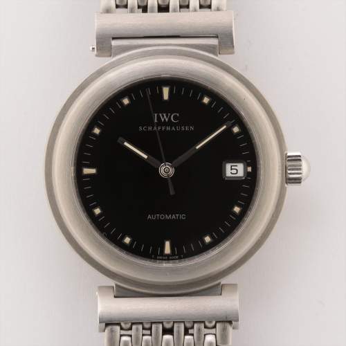 IWC ダ・ヴィンチ IW3528 SS AT 黒文字盤