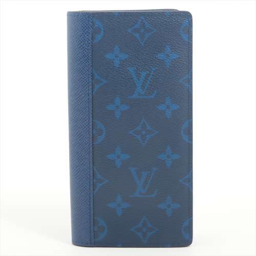 ヴィトン タイガラマ ポルトフォイユ･ブラザ M30297 財布 ブルー ＡＢランク