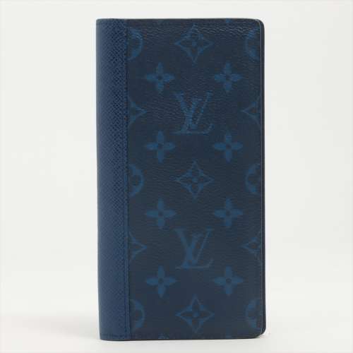 ヴィトン タイガラマ ポルトフォイユ･ブラザ M30297 財布 ブルー ＡＢランク
