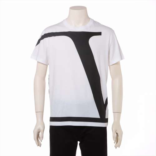 ヴァレンティノ コットン Tシャツ S ホワイト ＡＢランク