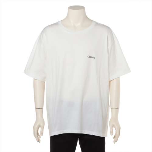 セリーヌ コットン Tシャツ XL ホワイト ＡＢランク