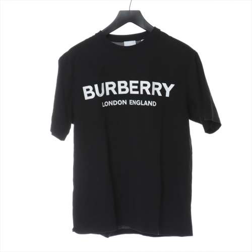 バーバリー コットン Tシャツ ティッシ期 S ブラック ＡＢランク