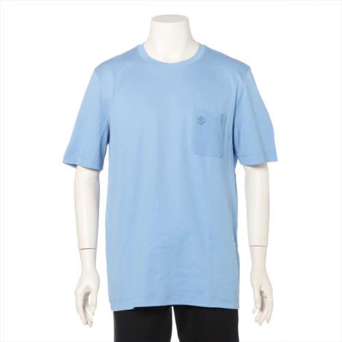ヴィトン コットン Tシャツ 19AW XL ブルー ＡＢランク