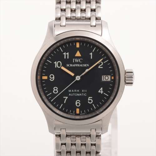 IWC マークXII IW442102 SS AT 黒文字盤 ＡＢランク