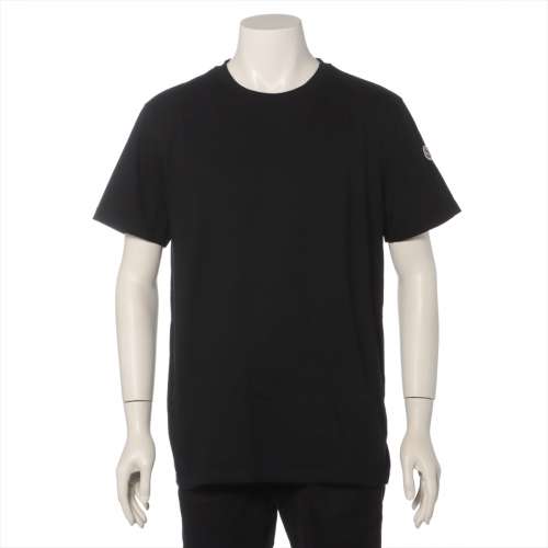 モンクレール コットン Tシャツ 22年 XL ブラック ＡＢランク