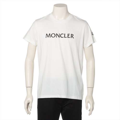 モンクレール コットン Tシャツ 21年 L ホワイト Ａランク