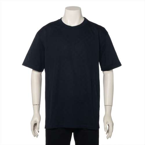 ヴィトン コットン Tシャツ 24AW XL ネイビー ＡＢランク