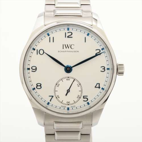 IWC ポルトギーゼ IW358312 SS AT シルバー文字盤 ＡＢランク