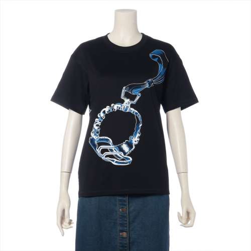 エルメス コットン Tシャツ 24SS 34 ブラック ＳＡランク