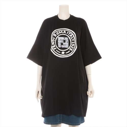 フェンディ コットン Tシャツ 20年 XS ブラック ＡＢランク