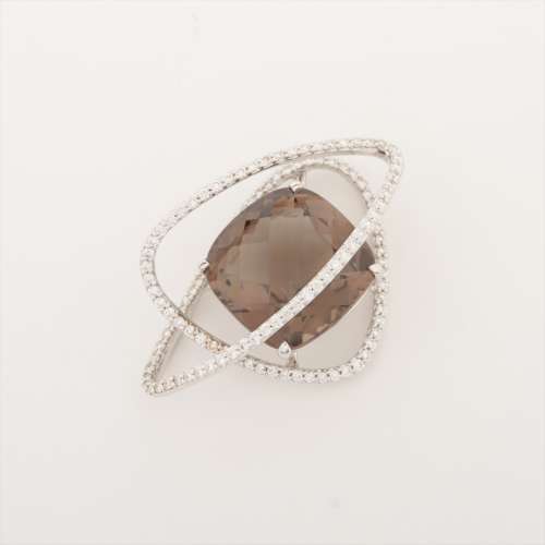 ポンテヴェキオ 色石 ダイヤ ネックレストップ 750(WG) ＡＢランク