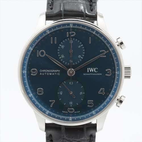 IWC ポルトギーゼ ヨットクラブ IW390503 SS×ラバー AT グレー文字盤-