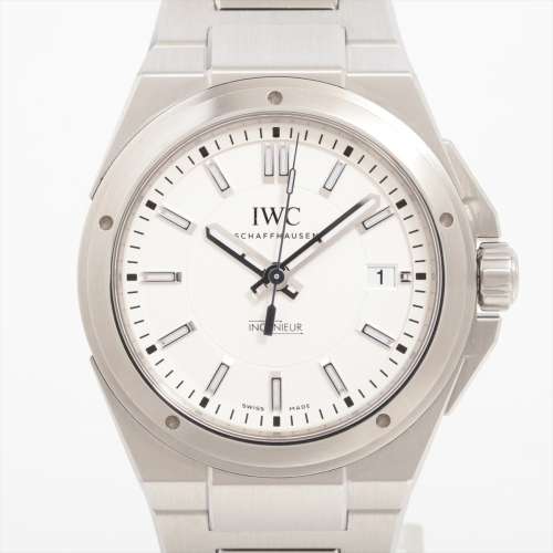 IWC インヂュニア IW323904 SS AT シルバー文字盤 ＡＢランク