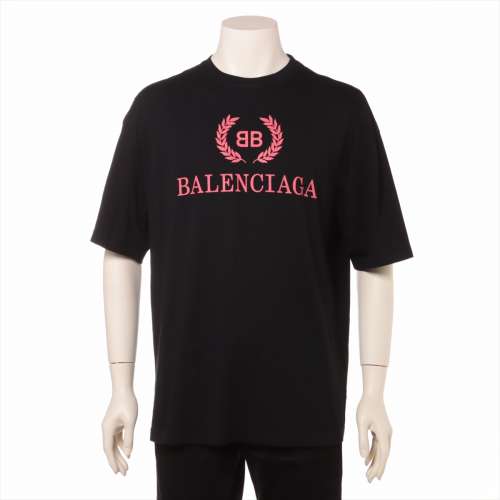 バレンシアガ コットン Tシャツ 18年 XS ブラック ＡＢランク