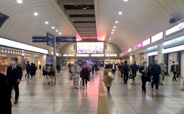JR線川崎駅からの道順1-3