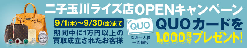 なんぼや「二子玉川ライズ店」オープンキャンペーン　9/1(木)～9/30(金)