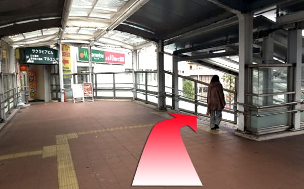 JR線・京浜東北線・横浜線 東神奈川駅からの道順3