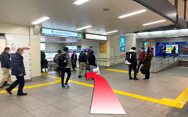 JR鶴見駅からの道順