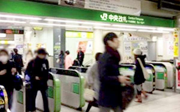 JR線渋谷駅からの道順1