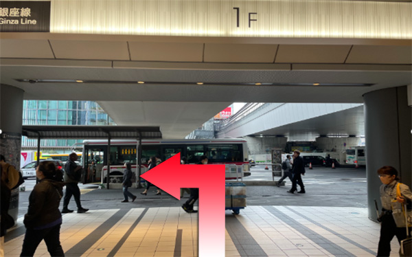 JR線渋谷駅からの道順5